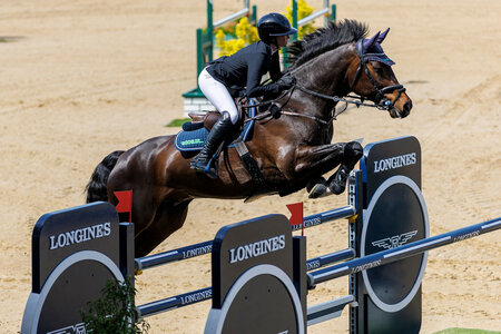 Bronze für Pia Reich und PB Löwenherz im Longines Grand Prix of Switzerland | © Lafrentz