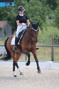 Clara Erkens auf dem Weg zum ersten S-Sieg | © D. Matthaes