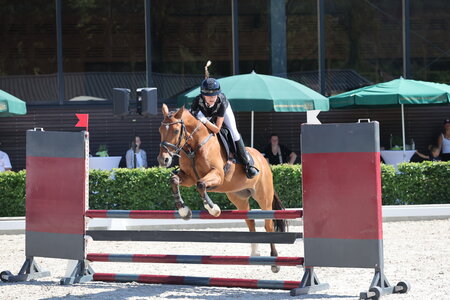 Jolina Seeger beim Landesponyturnier | © D. Matthaes