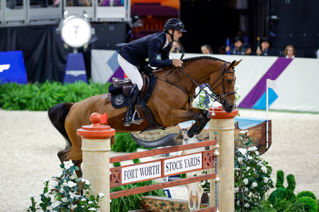 Bereits beim Weltcup Finale in Fort Worth hatte Gangster Montdesir auf sich aufmerksam gemacht. In Spruce Meadows gelang nun der große Coup. | © Lafrentz/Tiffany van Halle