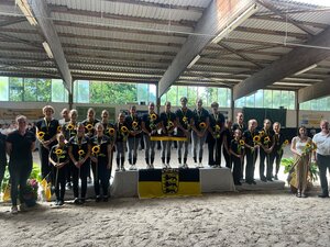Glückliche neue Landesmeister heute in Zaisenhausen  | © Solveig Blankenhorn