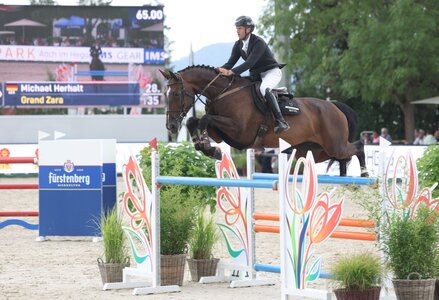 Neues Erfolgspaar: Michael Herhalt mit Gand Zara | © Roger Müller