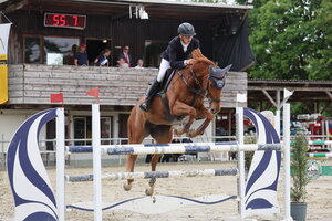 Qualifikationssieg Nummer zwei für Erik Kölz, hier mit Zazou. | © D. Matthaes (Archiv)