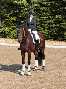 Linda Knoll und For Westfalia gewinnen die S*-Dressur in Pfullendorf. | © privat