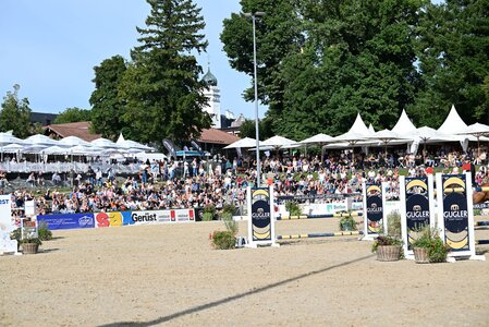 Auf Gut Ising geht seit gestern das Chiemsee Festival über die Bühne. | © Puschak