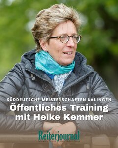Heike Kemmer wird bei den Süddeutschen Meisterschaften in Balingen ein öffentliches Training halten. | © Lafrentz