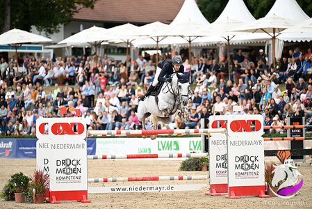 Triumphierten im Großen Preis: Max Weishaupt und Cosmo von Imhoff | © Team Myrtill