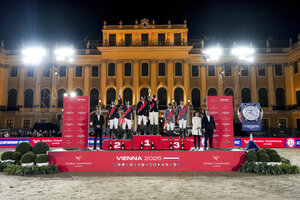 Maximilian Weishaupt belegte mit dem Riesenbeck International bei der Global Champions Tour in Wien Platz zwei.  | © Global Champions Tour