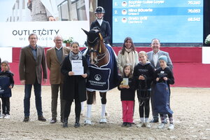 Sophie-Luise Layer und Zaara siegen im Finale des Nürnberger Burg-Pokals. | © D. Matthaes