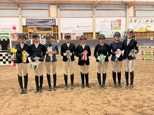 Die Platzierten im A-Vierkampf-Cup | © Amelie Wegmann